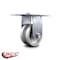 Service Caster 4 Inch Heavy Duty Top Plate V Groove Semi Steel Rigid Caster with Roller Bearing SCC-35R420-VGR - alternate 5